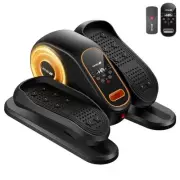 Fitness Under Desk Elliptical Trainer Machine, 12 Level Speeds Mini Black