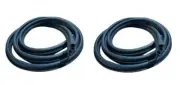 Rubber Front Door Seal Gasket Weatherstrip 2Pcs Fit For Renault Kangoo 2008-UP