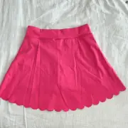 CrewCuts J. Crew Girls' active skort with scalloped hem pink size 14