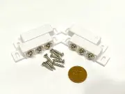 2x Magnetic Reed Switch Normally Open Closed NC NO Door Alarm Window Security G3