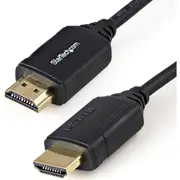 StarTech.com 1.6ft/50cm Premium Certified HDMI 2.0 Cable with Ethernet, High Speed Ultra HD 4K 60Hz HDMI Cable HDR10 UHD HDMI Mo