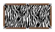ZEBRA Custom Made Printed Pool Snooker Billiard Table Felt Cloth