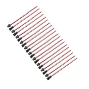 RGB Wire 2 Pin Male Female Plug for LED Light Strip 10Sets