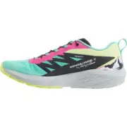 Womens Modern Trail-runners, Biscay Green/Phantom/Pink Glo, 8 US