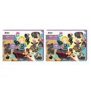 2x Avenir Scratch Art Joint Puppets Fairies in the Garden Kids Fun Activity 5y+