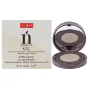 Pupa Milano Natural Side Compact Eyeshadow - 003 Silky White For Women 0.07 oz Eye Shadow