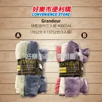 在飛比找蝦皮購物優惠-Costco 好市多代購 GRANDEUR 快乾浴巾三入組 