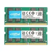 Crucial 64GB (2X32GB) DDR4 3200Mhz SODIMM Laptop 260Pin Memory Ram CT32G4SFD832A