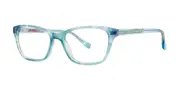 Kensie Rebellious Mint Crystal Men's Glasses Green Size 49 - Private Health Rebate - Blue Light Block Available