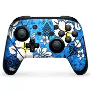 Nintendo Switch Pro Controller Skin Decal Vinyl Wrap - Tropical Hibiscus Floral