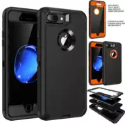 For iPhone SE 3rd/SE 2nd /7 8 Plus Armor Hybrid Shockproof Heavy Duty Hard Case