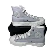 Converse Chuck Taylor All Star Lift Platform Shoes Women’s 8 Ghost Town