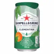 San Pellegrino Drink Clementina Cans (mandarin & Orange) 24 X 330ml Carton