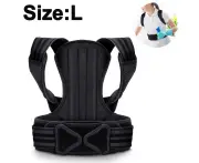 Posture Corrector for Men & Women - Support for Spine and Back - Relieves Neck, Back and Shoulder Pain -Breathable Straightener and Back Suppo,L