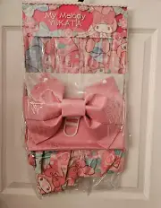 Brand New Sold Out MyMelody Pink Bow Print Yukata Obi