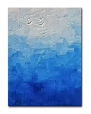 Ready2HangArt Bluespection Wrapped Canvas Wall Art