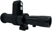CEKOCK 850nm Cross Cursor Aiming Digital IR Night Vision Scope for Tactical Hunting with Long Distance Vision and Portable Design，Rechargeable, Not Allowed to Take Photos or Videos, Black