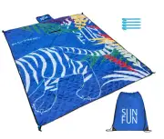 SUNFUN Beach Blanket | Picnic Blanket | Sandproof | Waterproof | Soft Touch