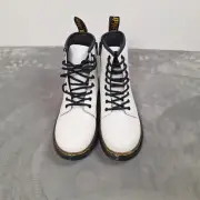 Dr Martens Air Wair Zavala J Whitr Boots Kids Girl Size 5 Boy Size 4 New Lace Up