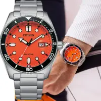 在飛比找Yahoo奇摩購物中心優惠-CITIZEN星辰 台灣限量 光動能 撞色腕錶 43mm /