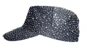 NEW Cadet Cap Accessory Hat Bling Black 100% Cotton