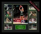 LARRY BIRD #33 BOSTON CELTICS LIMITED EDT OF 100 ONLY SIGNED FRAMED MEMORABILIA
