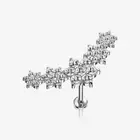 Brilliant Sparkle Flower Journey Top Internally Threaded Steel Labret