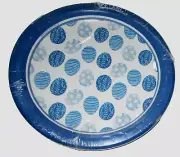 EASTER ~Dessert Paper Plates ~ 12 Ct. ~ 6 7/8" Plates ~ BLUE EGG