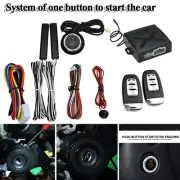 Car Keyless Entry Push Button Engine Ignition Start Stop Remote Engine System