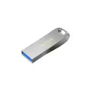 SanDisk 64GB Ultra Luxe USB3.1 Flash Drive Memory Stick USB Type A, Silver Gray