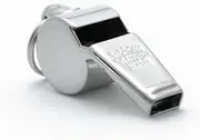 Acme Thunderer 59.5 Nickel Plated Official Referee Whistle