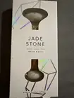 Cost Plus Jade Stone Facial Roller 2 Sided With Large & Small Rollers Anti-aging