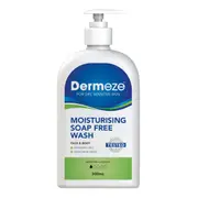 Dermeze Moisturising Soap Free Wash 500ml