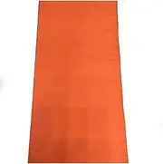 Water-Resistant Non-Slip Cushion for Porch, Patio, and Indoor Use, Durable Foam Support with Removable Cover, Bay Window Seat Cushion Indoor(Orange,47x14x2in)