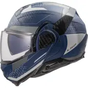 FF910 Advant II Astral Navy Blue Grey Modular Helmet