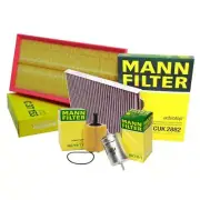 Mann Oil Air Carbon Cabin Fuel Filter Service Kit For VW Golf GTI VR6 BDF 2.8L