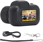 Mini Keychain Camera, Mini Thumb Sized Keychain Camera, 1080P Micro Video Digital Camera Camcorder with 100 Mins Battery Life, 0.96 Inch LCD, Rechargeable Battery 180mAh for Kids