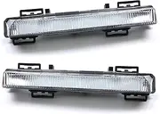 Fog Lamps For Benz C-Class W204 C63 For AMG Pair Left&Right Daytime Running Light Assembly Front Bumper Anti Fog Light 2049064802 Driving Lamp