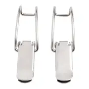 Reliable Security for Cabinets Iron Cabinet Box Hasp Lock Spring Latch Lock