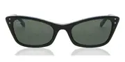 Ray-Ban RB2299 Lady Burbank 901/31 Men's Sunglasses Black Size 52