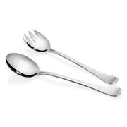 2pc Stanley Rogers Metropolitan Salad Servers Spoon/Fork Stainless Steel Set