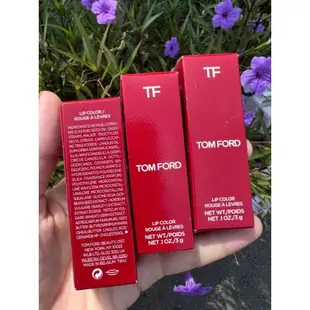 Tom Ford 16 Scarlet Rouge 香味酥油唇膏