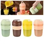Portable Blender Mini Juicer Cup USB with Handle for Shakes and Smoothies