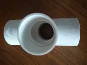 PVC Pipe Cross, Bulkhead