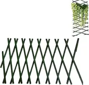 Plant Climbing Lattices - Expandable Garden Trellises, PVC Fence Panel Support | Retractable Garden Trellis, Garden Trellis Fence, Plant Trellis For Climbing Plants Vine Ivy Cucumbers Clematis