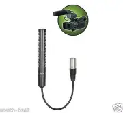 Pro Camera Video DV Interview Microphone XLR Zoom Shotgun Camcorder Microphones