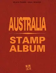 Australia Stamp Album: With beautiful aesthetic black pages and more than 4300 spaces to sort and display your philately collection. Ideal for beginner adult collectors and kids