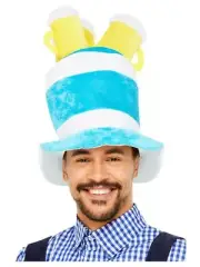 Oktoberfest Beer Hat, Blue