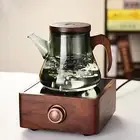 Household Teapot Tea Set with Tea Strainers for Kitchen Restaurant Tea Room