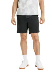 American Eagle Men's Washed Black Next Level Classic 8" Shorts, US 28W 5107-10